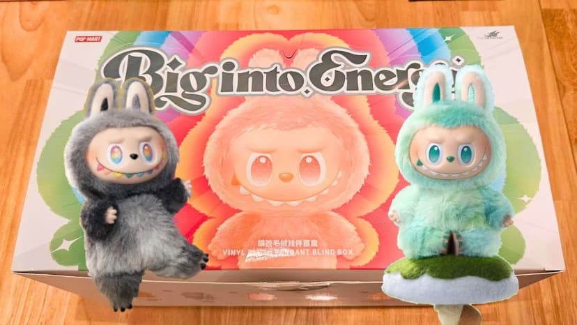 WHAT IS A LABUBU? - Opening a 6 Pack Blind Box of Labubu Big Into Energy!