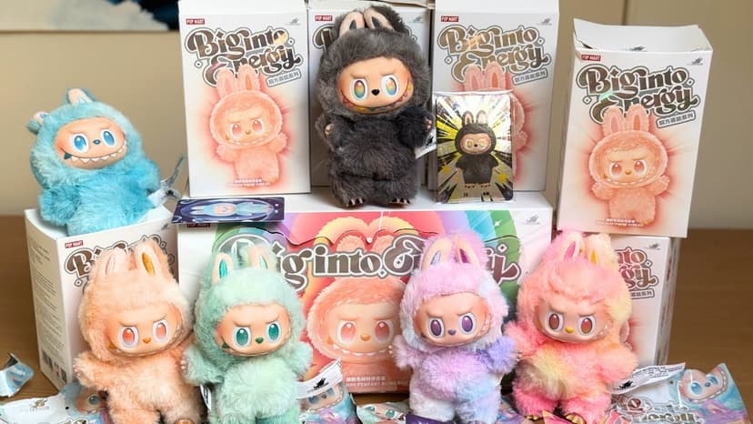 LABUBU BIG INTO ENERGY UNBOXING