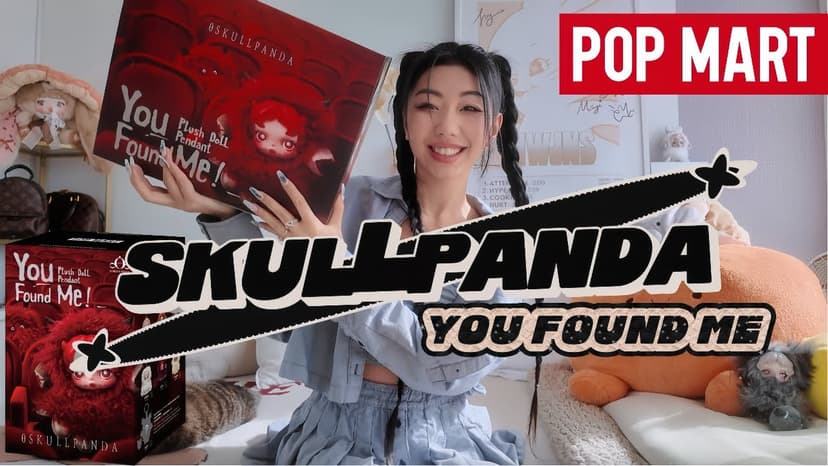 Unboxing the Full Set of Skullpanda “You Found Me” Blind Boxes 💀✨